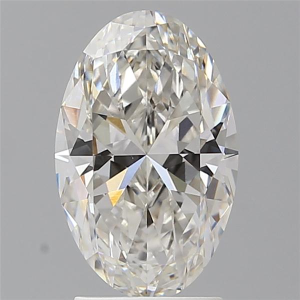2.54 ct. oval Lab Grown Diamond front image