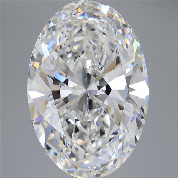 13.58 ct. oval Lab Grown Diamond front image