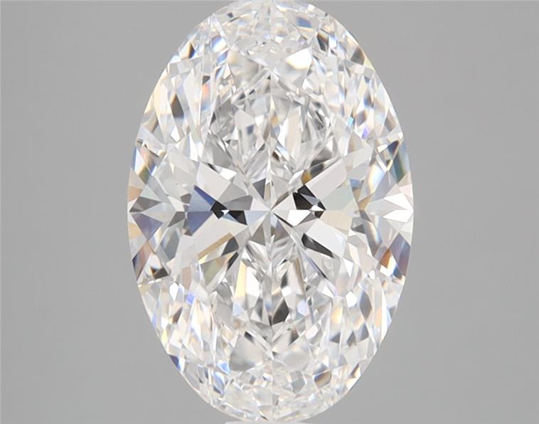 2.06 ct. oval Lab Grown Diamond front image