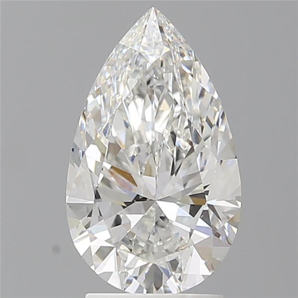 2.55 ct. pear Lab Grown Diamond front image