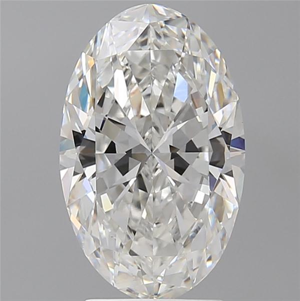 3.09 ct. oval Lab Grown Diamond front image