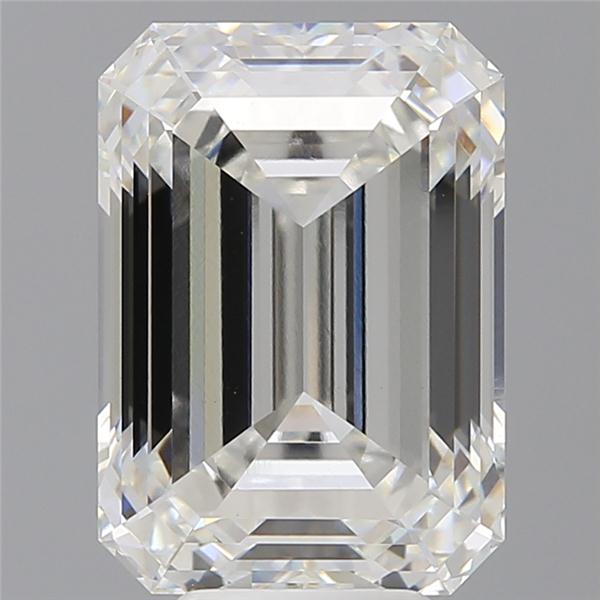 7.59 ct. emerald Lab Grown Diamond front image