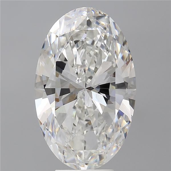 6.60 ct. oval Lab Grown Diamond front image