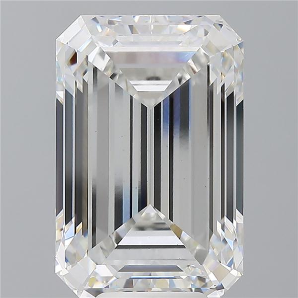 9.01 ct. emerald Lab Grown Diamond front image