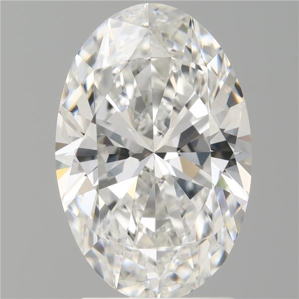 2.60 ct. oval Lab Grown Diamond front image