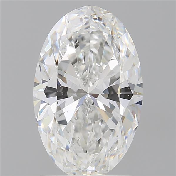 2.03 ct. oval Lab Grown Diamond front image