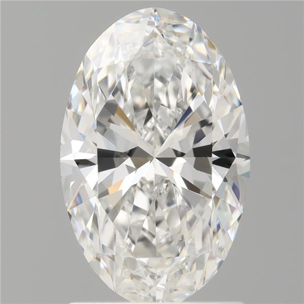 1.58 ct. oval Lab Grown Diamond front image