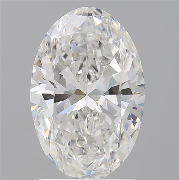 2.10 ct. oval Lab Grown Diamond front image