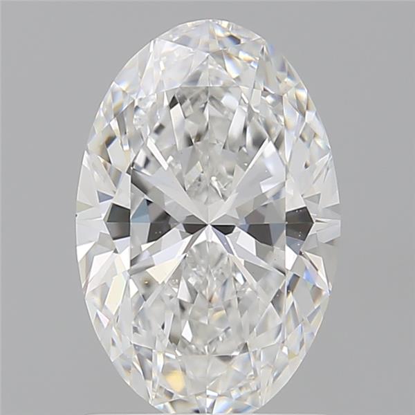 1.51 ct. oval Lab Grown Diamond front image