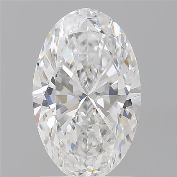 1.58 ct. oval Lab Grown Diamond front image