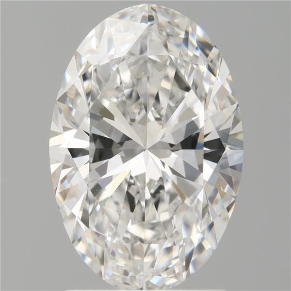 2.07 ct. oval Lab Grown Diamond front image