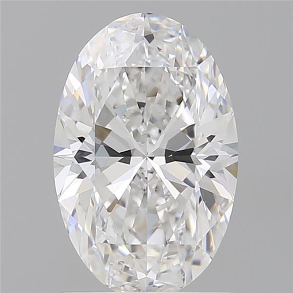 1.50 ct. oval Lab Grown Diamond front image
