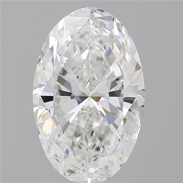 2.60 ct. oval Lab Grown Diamond front image