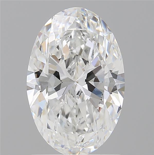 1.58 ct. oval Lab Grown Diamond front image