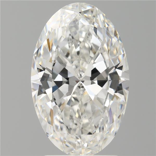 3.02 ct. oval Lab Grown Diamond front image