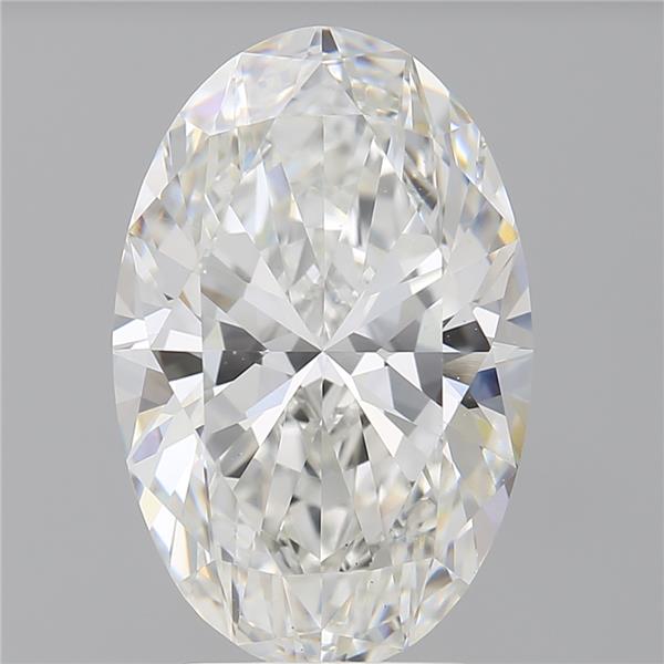 4.03 ct. oval Lab Grown Diamond front image