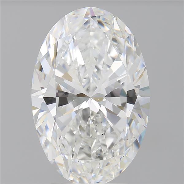 4.07 ct. oval Lab Grown Diamond front image