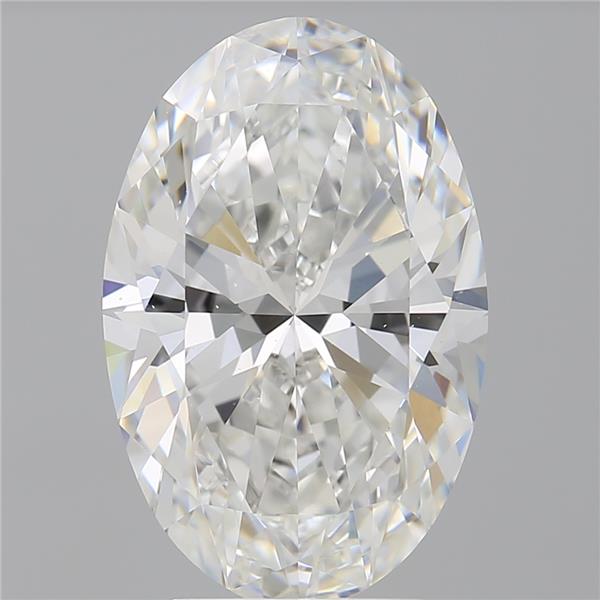 4.09 ct. oval Lab Grown Diamond front image