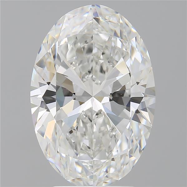 4.10 ct. oval Lab Grown Diamond front image