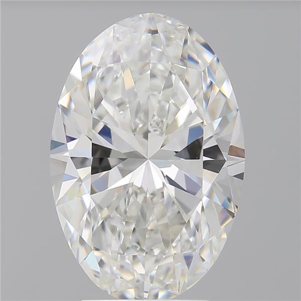 4.05 ct. oval Lab Grown Diamond front image
