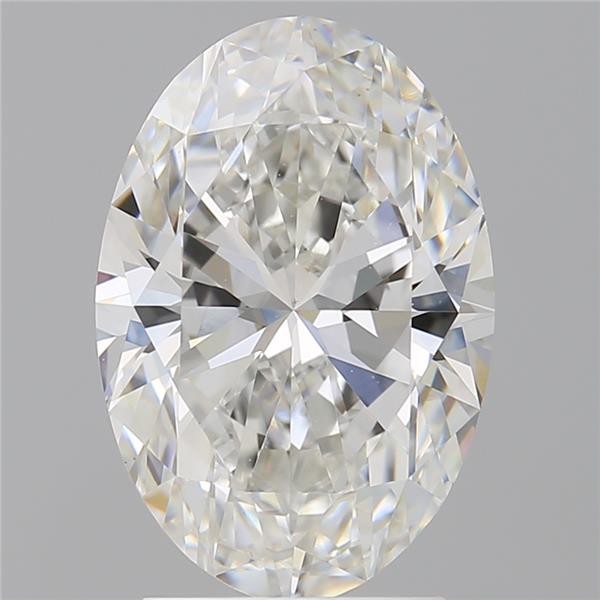 3.01 ct. oval Lab Grown Diamond front image