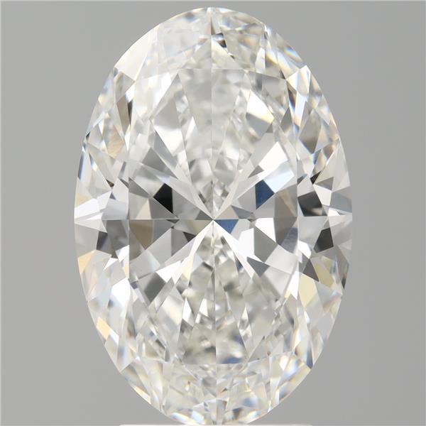 3.58 ct. oval Lab Grown Diamond front image