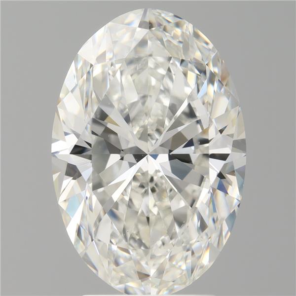 4.02 ct. oval Lab Grown Diamond front image