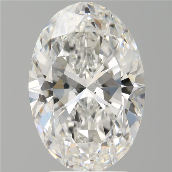 4.03 ct. oval Lab Grown Diamond front image