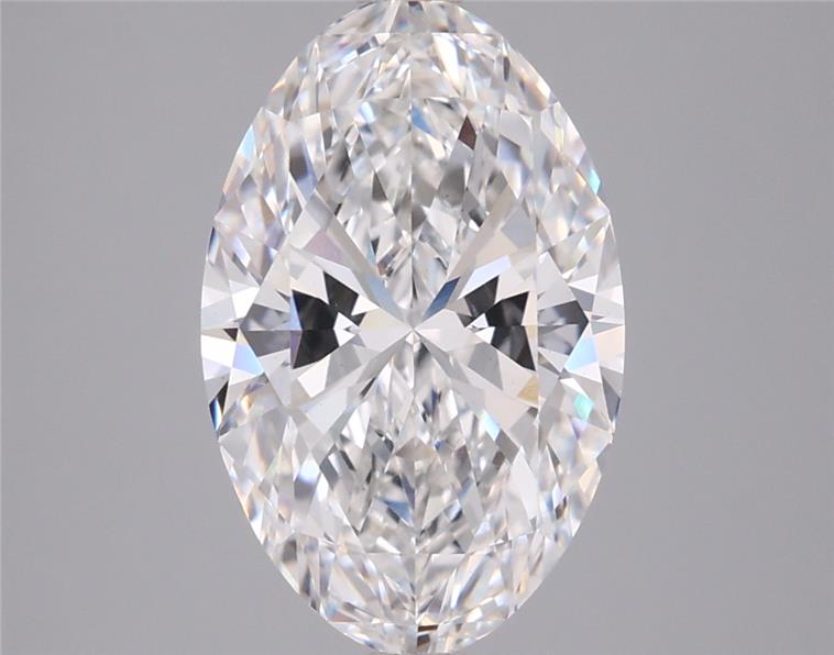 3.05 ct. oval Lab Grown Diamond front image