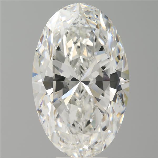 8.07 ct. oval Lab Grown Diamond front image