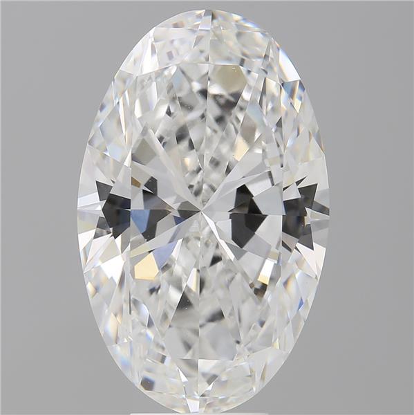 8.01 ct. oval Lab Grown Diamond front image