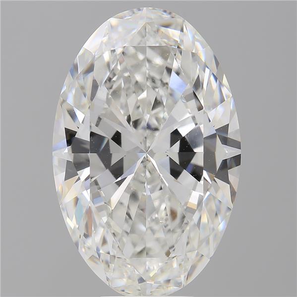 9.04 ct. oval Lab Grown Diamond front image