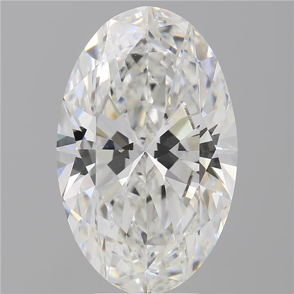 7.00 ct. oval Lab Grown Diamond front image