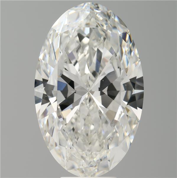 9.10 ct. oval Lab Grown Diamond front image