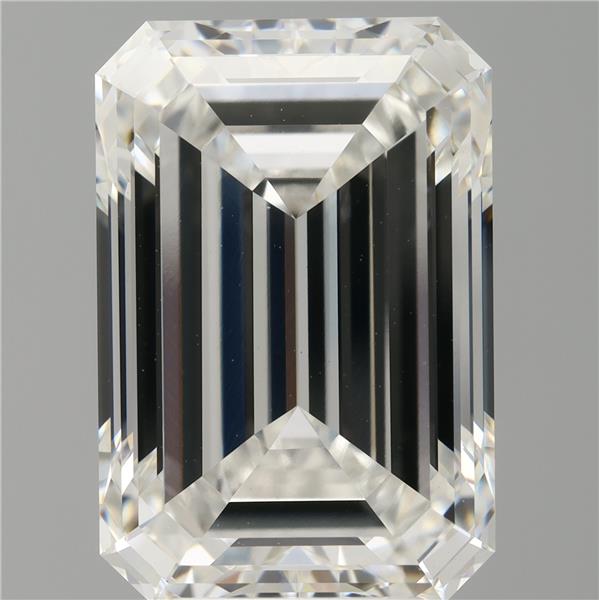 7.08 ct. emerald Lab Grown Diamond front image