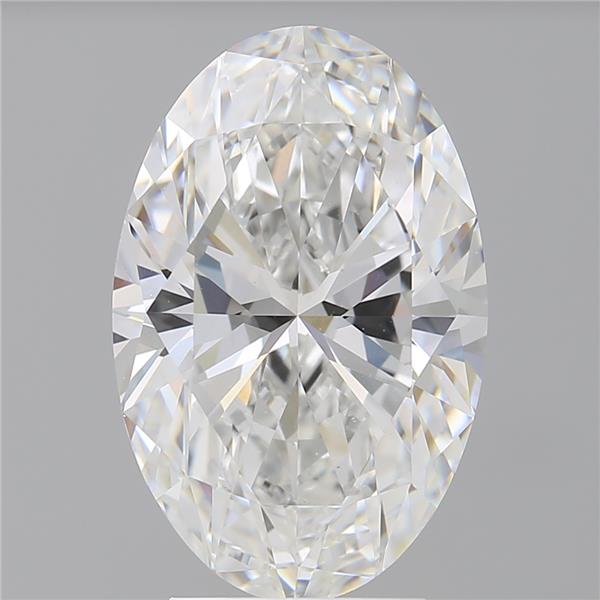 4.10 ct. oval Lab Grown Diamond front image