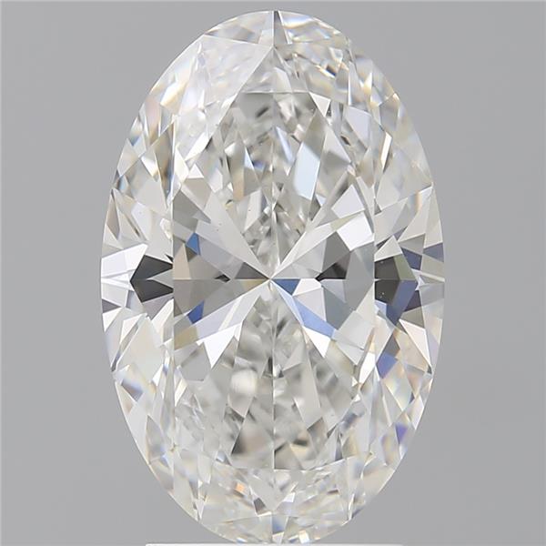 3.09 ct. oval Lab Grown Diamond front image