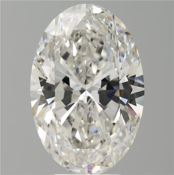 6.00 ct. oval Lab Grown Diamond front image