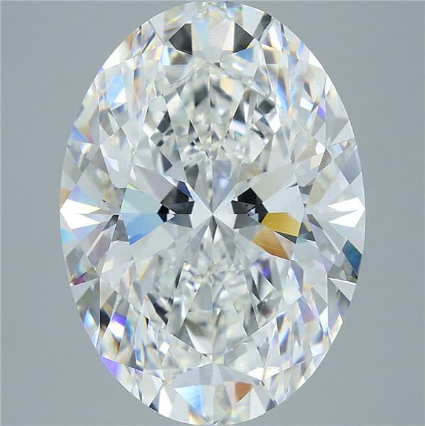 10.10 ct. oval Lab Grown Diamond front image