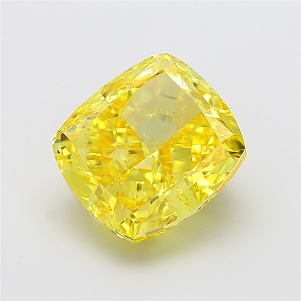 8.02 ct. cushion Lab Grown Diamond front image