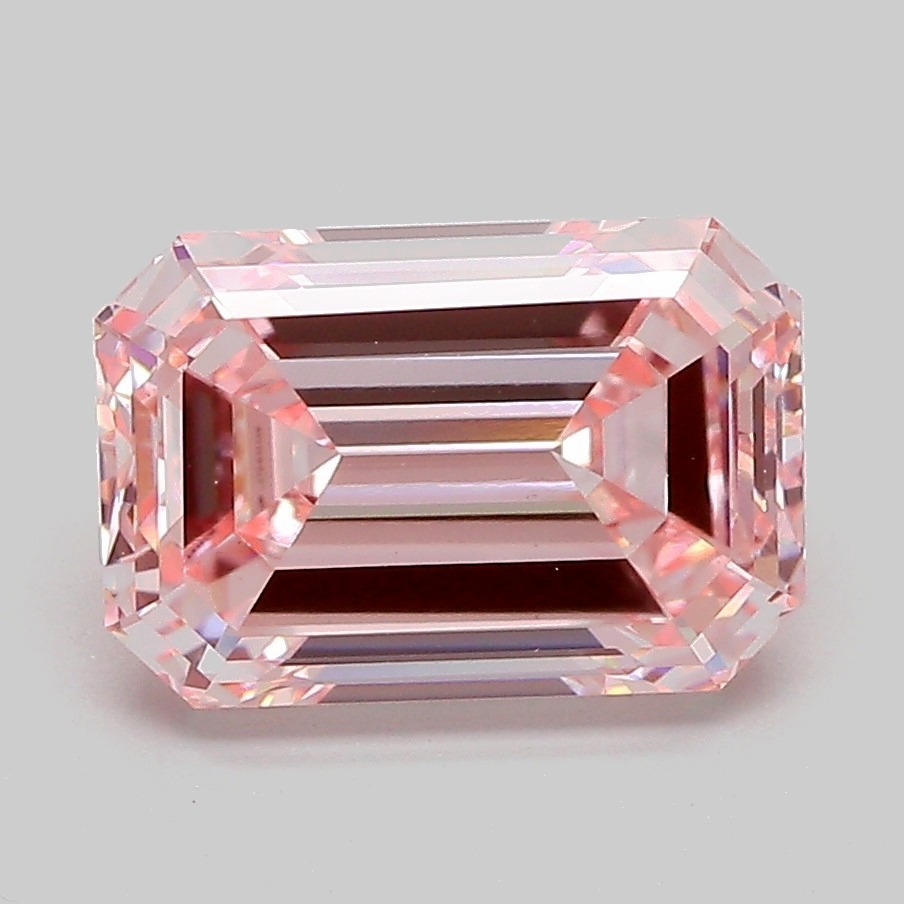 3.01 ct. emerald Lab Grown Diamond front image