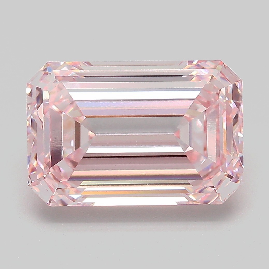 5.03 ct. emerald Lab Grown Diamond front image