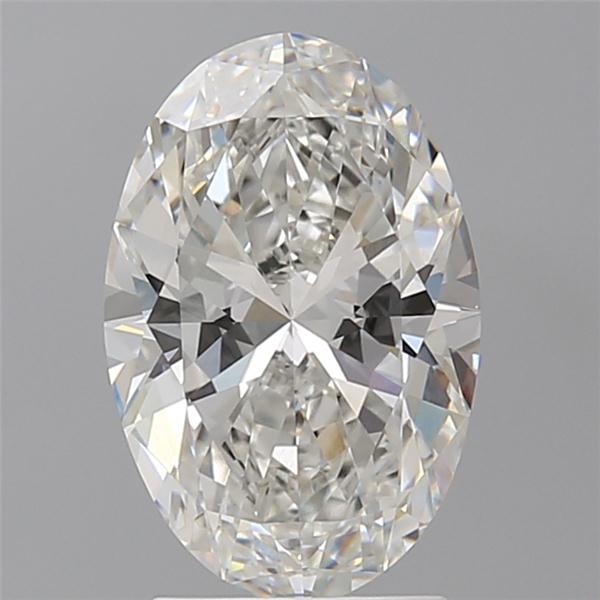 2.57 ct. oval Lab Grown Diamond front image