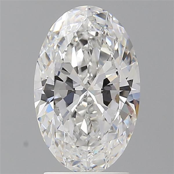 2.51 ct. oval Lab Grown Diamond front image