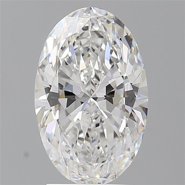 2.57 ct. oval Lab Grown Diamond front image