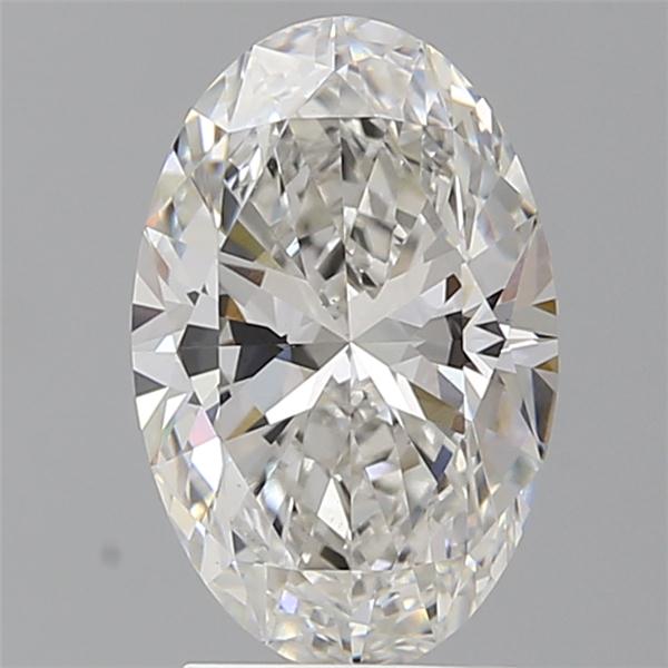 2.52 ct. oval Lab Grown Diamond front image