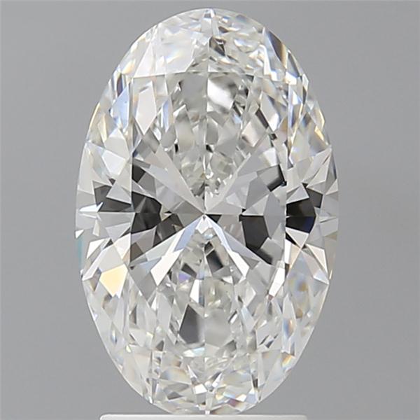 2.59 ct. oval Lab Grown Diamond front image