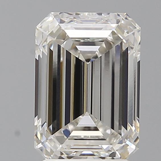2.54 ct. emerald Lab Grown Diamond front image