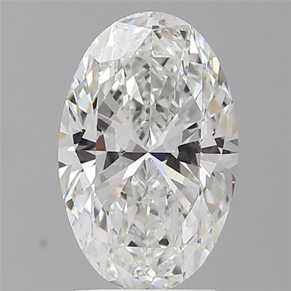 2.59 ct. oval Lab Grown Diamond front image