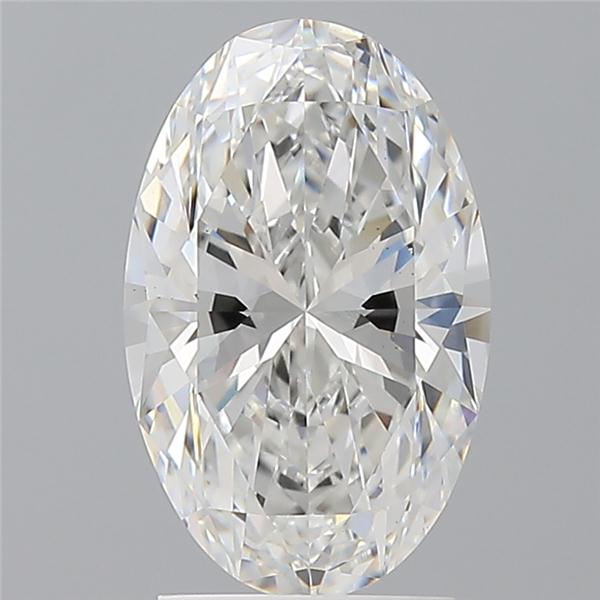 2.57 ct. oval Lab Grown Diamond front image